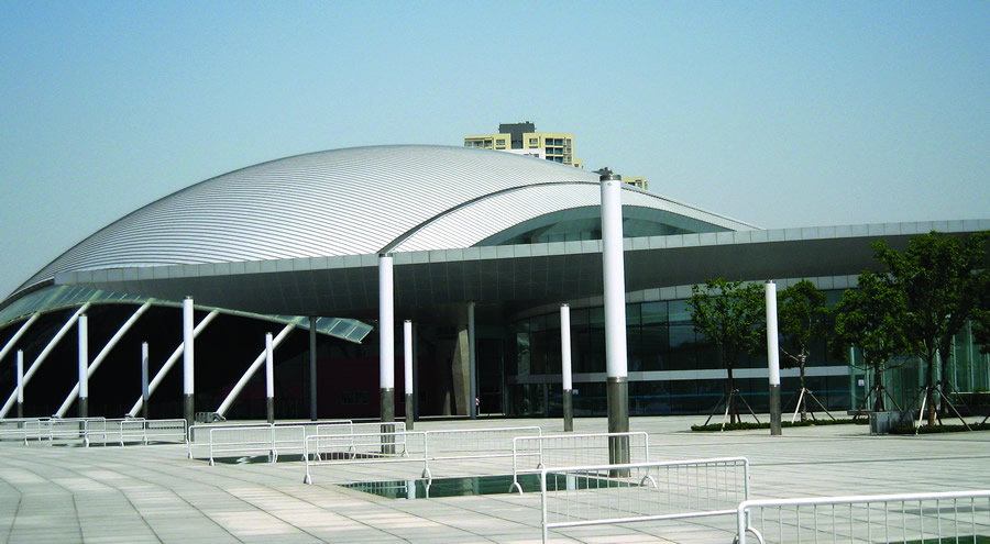 【彩涂板】奧體中心游泳館